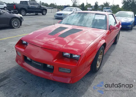 1986 Chevrolet Camaro from USA, damaged, VIN 1G1FP87F3GL117622